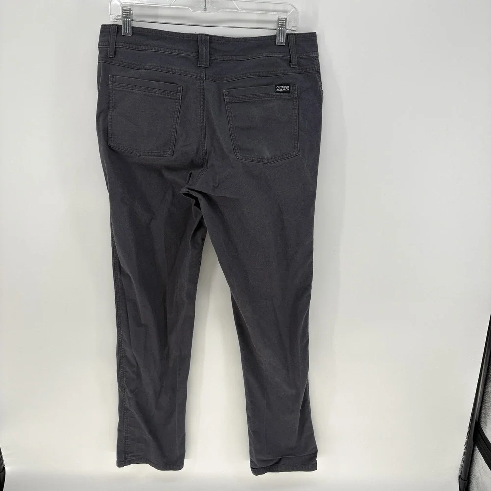 Outdoor Research Shastin Pants Mens 32X32‎ Gray Stretch Chino Casual Travel Hike